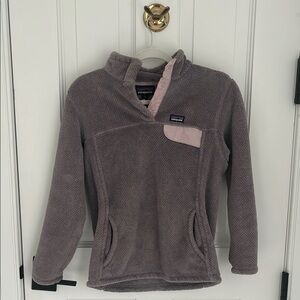 Patagonia Lavender Fleece Pullover